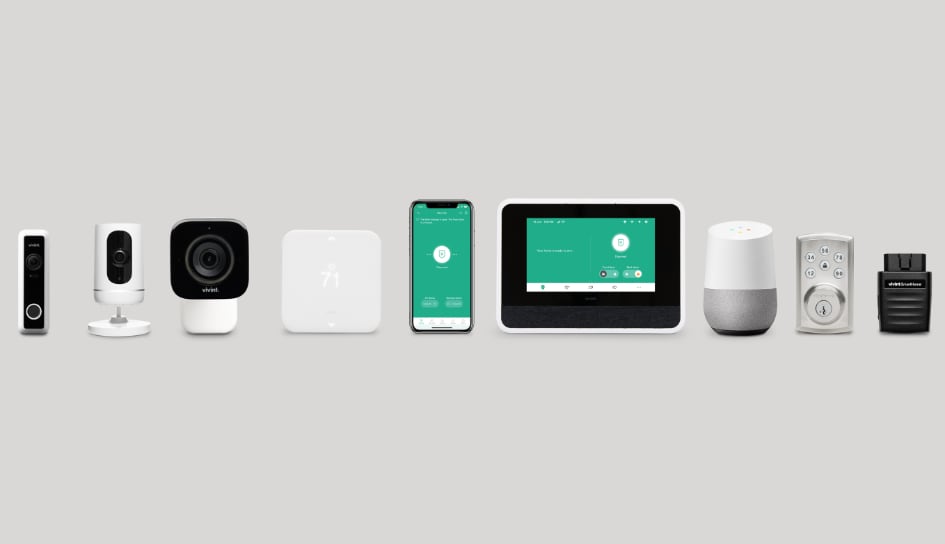 Vivint home security product line in Syracuse